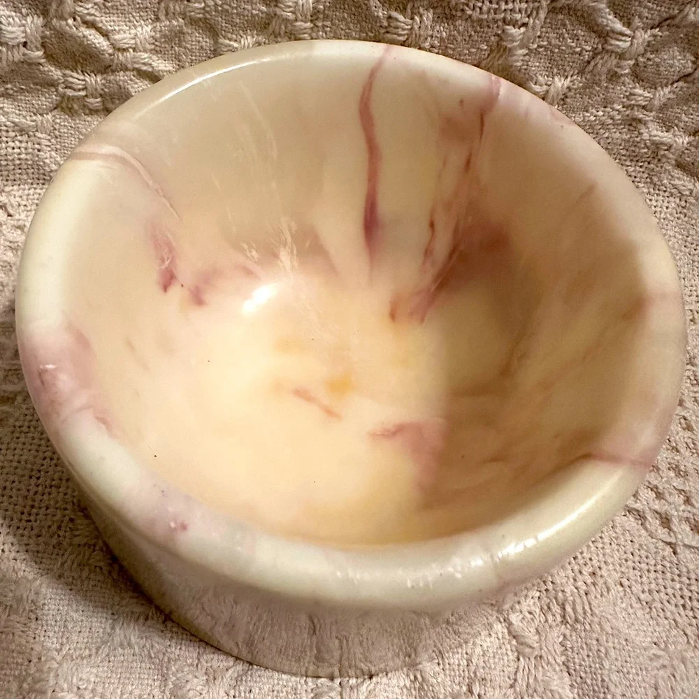 Fiammetta Vanelli Pink Marble dog/cat bowl
